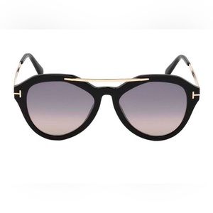Tom Ford Black Smoke Lisa Sunglasses